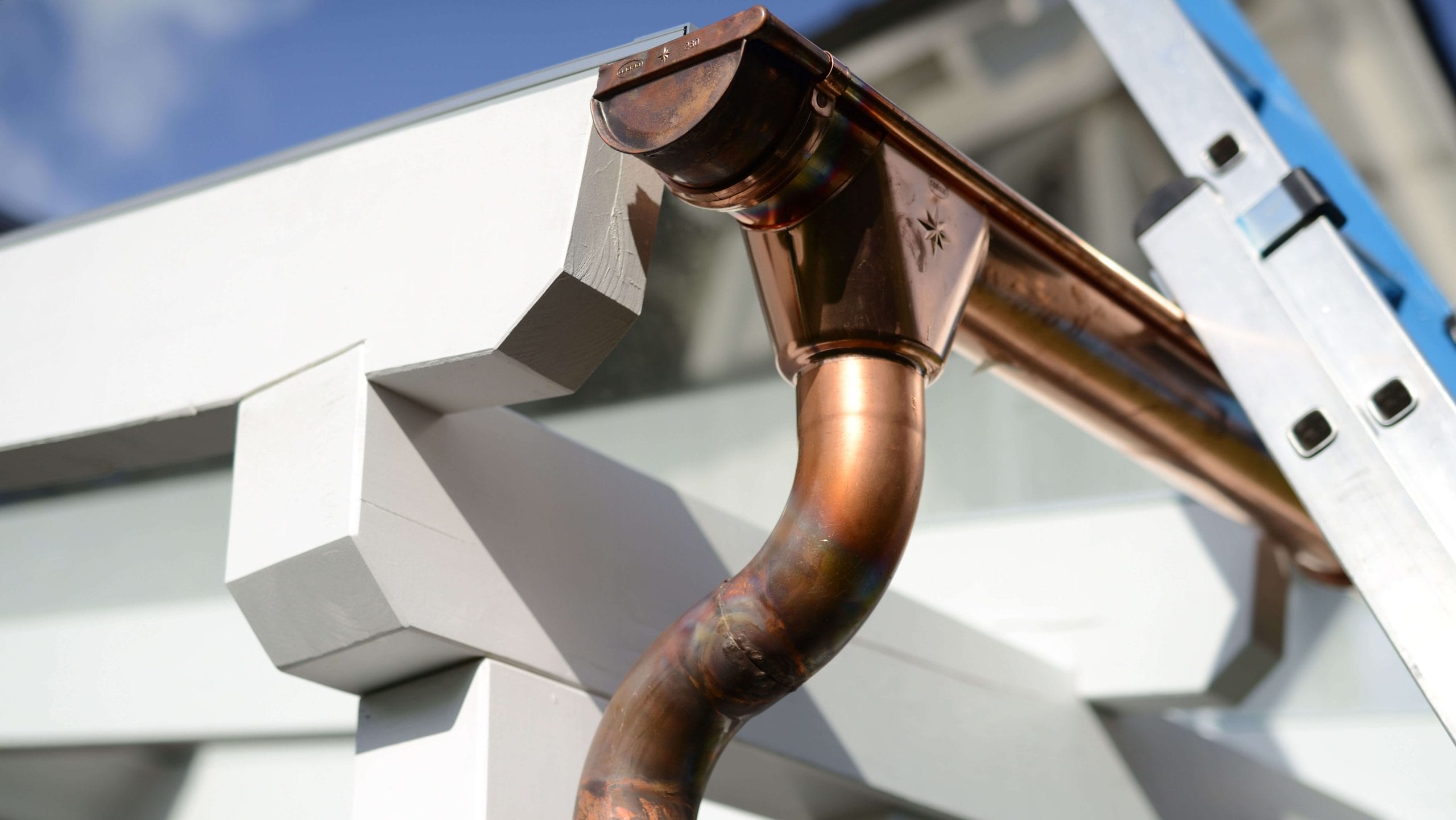 Make your property stand out with copper gutters. Contact for gutter installation in Cary